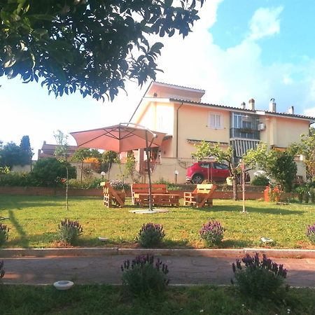 Da Piero E Gina Hotel Palidoro Bagian luar foto